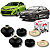 PAR KIT DE BUCHAS DO AMORTECEDOR TRASEIRO YARIS 2018 2019 2020 2021 2022 2023 2024 - Imagem 1