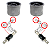 KIT 04 BUCHAS DA BANDEJA DIANTEIRA CRV CR-V 2012 2013 2014 2015 2016 - Imagem 3