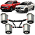 KIT 04 BUCHAS AGREGADO QUADRO TRASEIRO TORO 2.0 4X4 2016 2017 2018 2019 2020 2021 2022 2023 - Imagem 1
