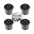 KIT 04 BUCHAS DA BANDEJA SUPERIOR DIANTEIRA HILUX / SW4 2005 2006 2007 2008 2009 2010 2011 2012 2013 2014 2015 - Imagem 2