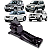 COXIM CALÇO MOTOR ESQUERDO PAJERO TR4 / IO 2.0 16V 1999 A 2015 - Imagem 1