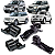 KIT 04 COXIM CALÇO MOTOR PAJERO TR4 / IO CAMBIO MANUAL 16V 1999 A 2015 - Imagem 1