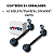 PAR DE BIELETA SUSPENSÃO TRASEIRA CRV CR-V 2002 2003 2004 2005 - Imagem 3