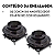 KIT COXIM BATENTE AMORTECEDOR DIANTEIRO EDGE 3.5 2011 A 2015 - Imagem 2