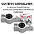 KIT 04 BUCHAS DA BANDEJA DIANTEIRA PASSAT CC 2009 A 2013 - Imagem 3