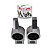 PAR BUCHA MANCAL BANDEJA DIANTEIRA AUDI A3 2007 08 A 2013 - Imagem 2