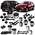 KIT 16 BUCHAS SUSPENSÃO TRASEIRA LEXUS NX200T 2014 A 2021 - Imagem 1