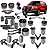 KIT 22 BUCHAS BIELETAS SUSPENSÃO TRASEIRA PAJERO FULL 01 A 21 - Imagem 1