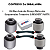 KIT 20 BUCHAS SUSPENSÃO DIANTEIRA TRASEIRA CIELO 2008 A 2015 - Imagem 4
