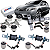 KIT 12 BUCHAS SUSPENSÃO TRASEIRA NEW CIVIC G8 2006 A 2011 GPEXPERT PARTS - Imagem 1