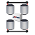 KIT 4 BUCHAS BRAÇO TENSOR TRASEIRO INFERIOR HILUX SW4 1997 A 2004 - Imagem 2