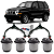 KIT 4 BUCHA BANDEJA DIANTEIRA SUPERIOR  JEEP CHEROKEE 3.7 2001 A 2012 - Imagem 1