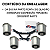 KIT 7 BUCHAS AGREGADO QUADRO TRASEIRO TORO RENEGADE COMPASS 2.0 4X4 16/ - Imagem 4