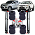 KIT 4 BUCHAS DO AMORTECEDOR TRASEIRO INFERIOR/SUPERIOR L200 TRITON 2007 A 2016 - Imagem 1
