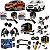 Kit Jogo 26 Buchas Bieletas Suspensão Dianteira Traseira Ix35 Sportage 2010/... - Imagem 1