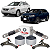 KIT 04 BUCHAS BANDEJA DIANTEIRA LEXUS RX 350 3.5 V6 24V GASOLINA AWD AUTOMÁTICO 2010 A 2015 - Imagem 1