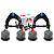 KIT 4 BUCHA BANDEJA DIANTEIRA SUPERIOR L200 PAJERO GLS QUADRADA 1995 A 2006 - Imagem 2