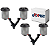 KIT 04 BUCHAS DA BANDEJA SUPERIOR TRASEIRA PAJERO FULL 2002 A 2021 - Imagem 2