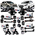 KIT 16 BUCHAS DA SUSPENSÃO TRASEIRA IX35 SPORTAGE 2010 A 2018 - Imagem 1