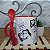 Caneca  Amigas para sempre - Alça colher Vermelha - Imagem 1