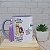 Caneca para amiga mensagem se houver o amanha -  versão bonequinhas - Imagem 4