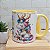 Caneca  natalina amigas que brilham mais que pisca pisca - Imagem 3