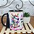 Caneca  natalina amigas que brilham mais que pisca pisca - Imagem 8