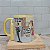 Caneca  turma do chaves Dona Florinda prof Girafales - Imagem 1