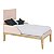 Berço Americano Mini Cama Rosa Fosco Classic - Imagem 8
