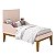 Berço Americano Mini Cama Rosa Fosco Classic - Imagem 4