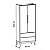Guarda Roupa Infantil 2 Portas e 2 Gavetas Branco Classic - Imagem 9