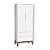 Quarto de Bebê Berço + Cômoda + Guarda Roupa Branco Classic - Imagem 5