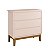 Quarto de Bebê Berço + Cômoda + Guarda Roupa Rosa Classic - Imagem 4