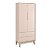 Quarto de Bebê Berço + Cômoda + Guarda Roupa Rosa Classic - Imagem 10