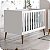 Berço Americano Mini Cama Retrô Branco Theo - Imagem 3