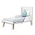 Berço Americano Mini Cama Retrô Branco Theo - Imagem 7
