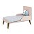 Berço Americano Mini Cama Retrô Rosa Theo - Imagem 4