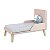 Berço Americano Mini Cama Retrô Rosa Theo - Imagem 7
