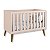 Berço Americano Mini Cama Retrô Rosa Theo - Imagem 1