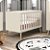 Berço Americano Mini Cama Retrô Areia Theo - Imagem 6