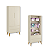 Quarto de Bebê Berço + Cômoda + Guarda Roupa Retrô Areia Theo - Imagem 5