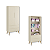 Quarto de Bebê Berço + Cômoda + Guarda Roupa Retrô Areia Theo - Imagem 10