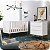 Quarto de Bebê Berço + Cômoda 3 Gavetas Branco Theo - Imagem 2