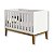 Quarto de Bebê Berço Mini Cama + Cômoda 6 Gavetas Branco Classic - Imagem 3