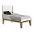 Quarto de Bebê Berço Mini Cama + Cômoda 6 Gavetas Branco Classic - Imagem 4