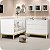 Quarto de Bebê Berço Mini Cama + Cômoda 6 Gavetas Branco Classic - Imagem 7