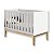 Quarto de Bebê Berço Mini Cama + Cômoda 6 Gavetas Branco Classic - Imagem 8