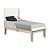 Quarto de Bebê Berço Mini Cama + Cômoda 6 Gavetas Branco Classic - Imagem 9
