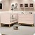 Quarto de Bebê Berço Mini Cama + Cômoda 6 Gavetas Rosa Classic - Imagem 2