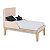 Quarto de Bebê Berço Mini Cama + Cômoda 6 Gavetas Rosa Classic - Imagem 9